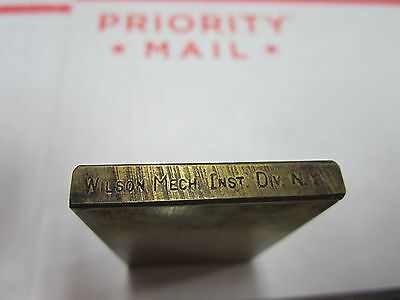 METROLOGY INSPECTION ROCKWELL HARDNESS TEST STANDARD BIN#5-29