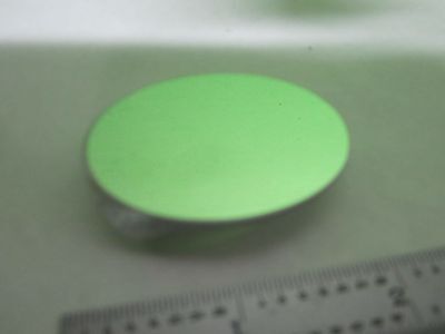 MICROSCOPE PART OPTICAL MIRROR OVAL [some scratches] OPTICS AS IS BIN#C3-L-24
