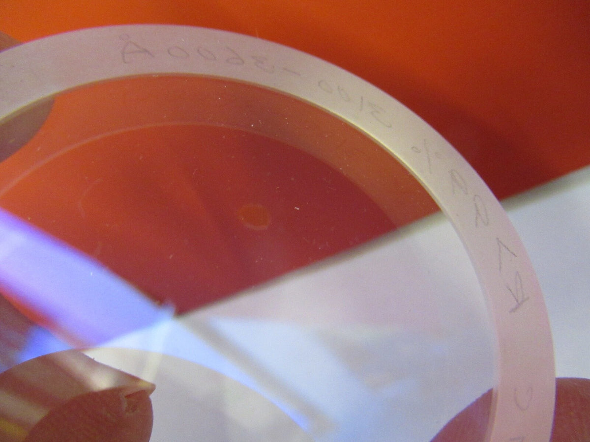 Optical Cvi 2" Dia Coated Spot Center Mask Laser Optics