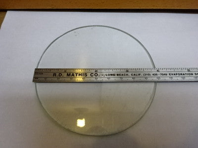 MIKROSKOPTEIL RUNDE GLASBÜHNE PROBENOPTIK WIE BESEHEN #81-30