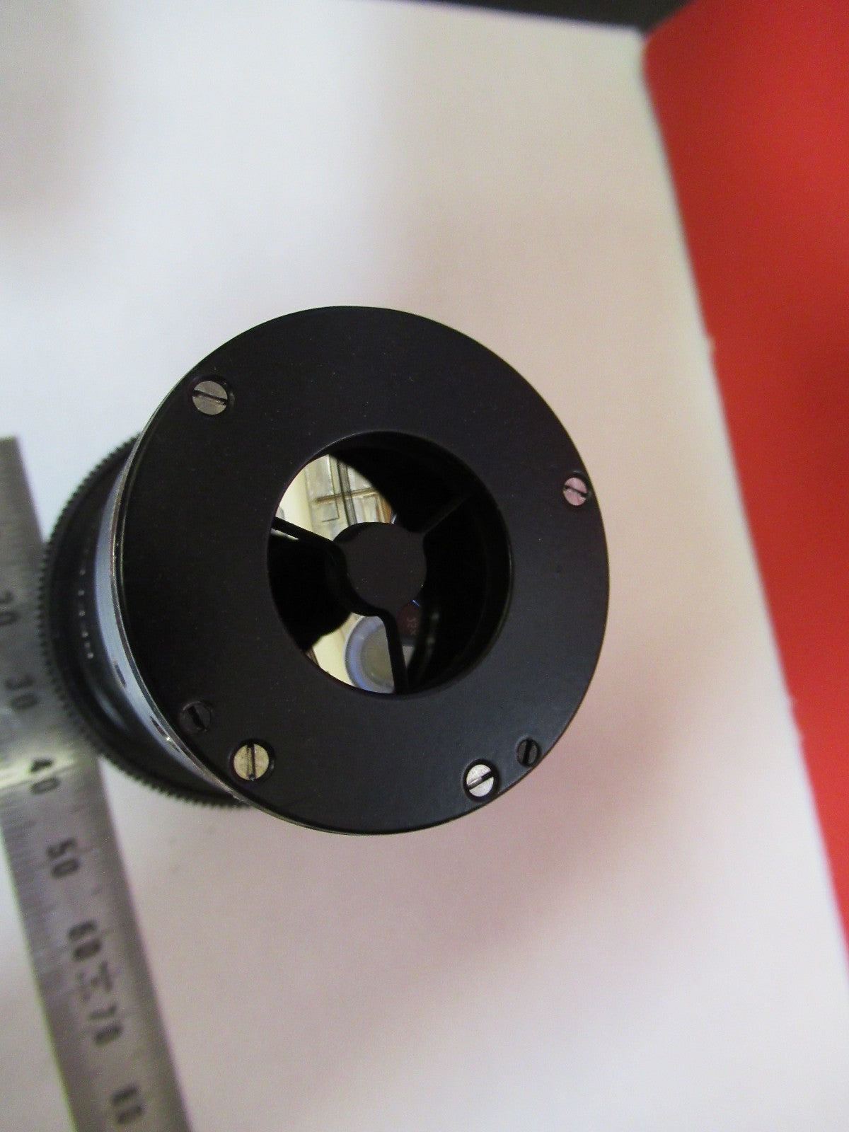 BECK UK REFLECTIVE OBJECTIVE 15X RARE OPTICS MICROSCOPE PART AS PICTURED T7-A-83