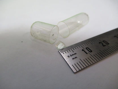 OPTICAL MINI GLASS PRISM  MIL SPEC OPTICS MICROSCOPE PART AS PICTURED 80-B-03