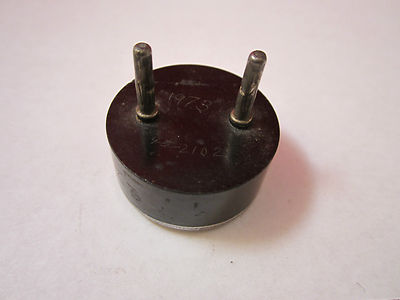 VINTAGE QUARTZ CRYSTAL RADIO HAM BLILEY BC3 1973 KC FREQUENCY AS IS BIN#17