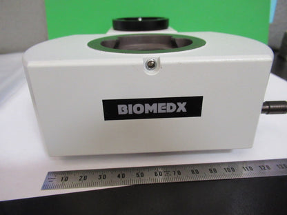 BIOMEDX CAMERA MANIFOLD OPTICS ASSEMBLY MICROSCOPE PART AS PICTURED T3-B-36
