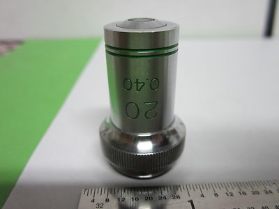 OPTISCHES MIKROSKOP TEIL OBJEKTIV EDSCORP 20X JAPAN OPTICS BIN#A1-D-1