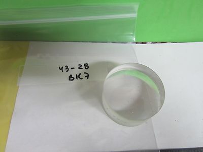 Optical Mil Spec Teledyne Thick Cx Cc Lens BK7 Glass Laser Optics