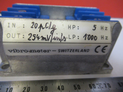 MEGGITT VIBRO-METER IPC704 244-704-000-021 AMP MODULE for ACCELEROMETER S6-A-69