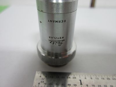 MIKROSKOP-OBJEKTIV LEITZ PL 16X GERMANY OPTICS AS IS BIN#M3-89