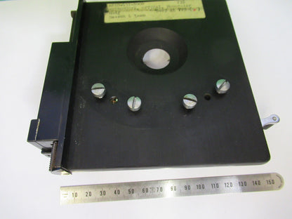 BAUSCH LOMB XY STAGE TABLE CLIPS OPTICS MICROSCOPE PART AS PICTURED V3-A-48