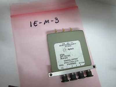 AGILENT HP COAXIAL SWITCH 8763A HF-MIKROWELLENFREQUENZ #1E-M-3