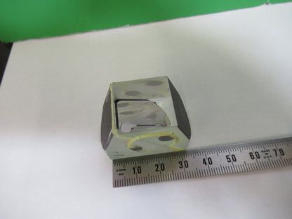 REICHERT AUSTRIA GLASS PRISM HEAD OPTICS MICROSCOPE PART AS PICTURED 80-B-01