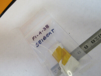 ANTIQUE 1860's SEIBERT LAMBDA OPTICS SLIDE MICROSCOPE PART AS PICTURED &F1-A-38