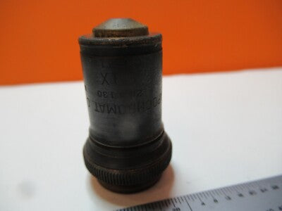 Antique Brass Objective Bausch & Lomb Apo 90X Microscope Part
