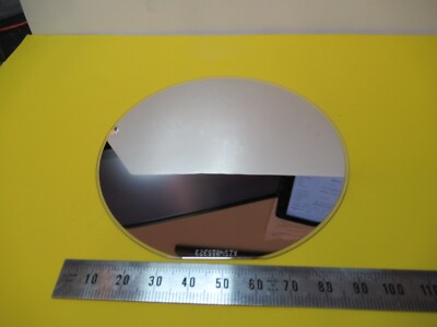 Sapphire Wafer 100mm Coated with Platinum Metal Very Nice