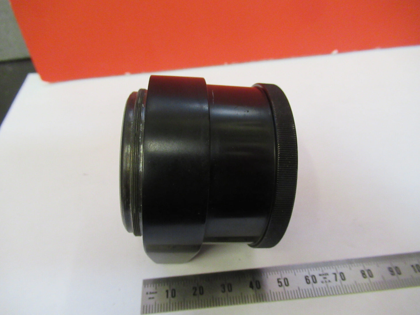 ZEISS JENA GERMANY OBJECTIVE  OPTICS STEREO MICROSCOPE PART AS PICTURED #X3-B-86