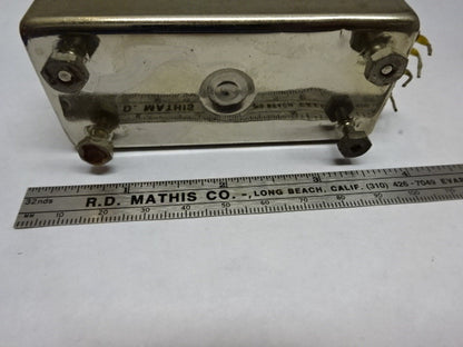 TUNING FORK HATHAWAY INSTRUMENT 10 KC FREQUENCY CONTROL AS IS #84-59