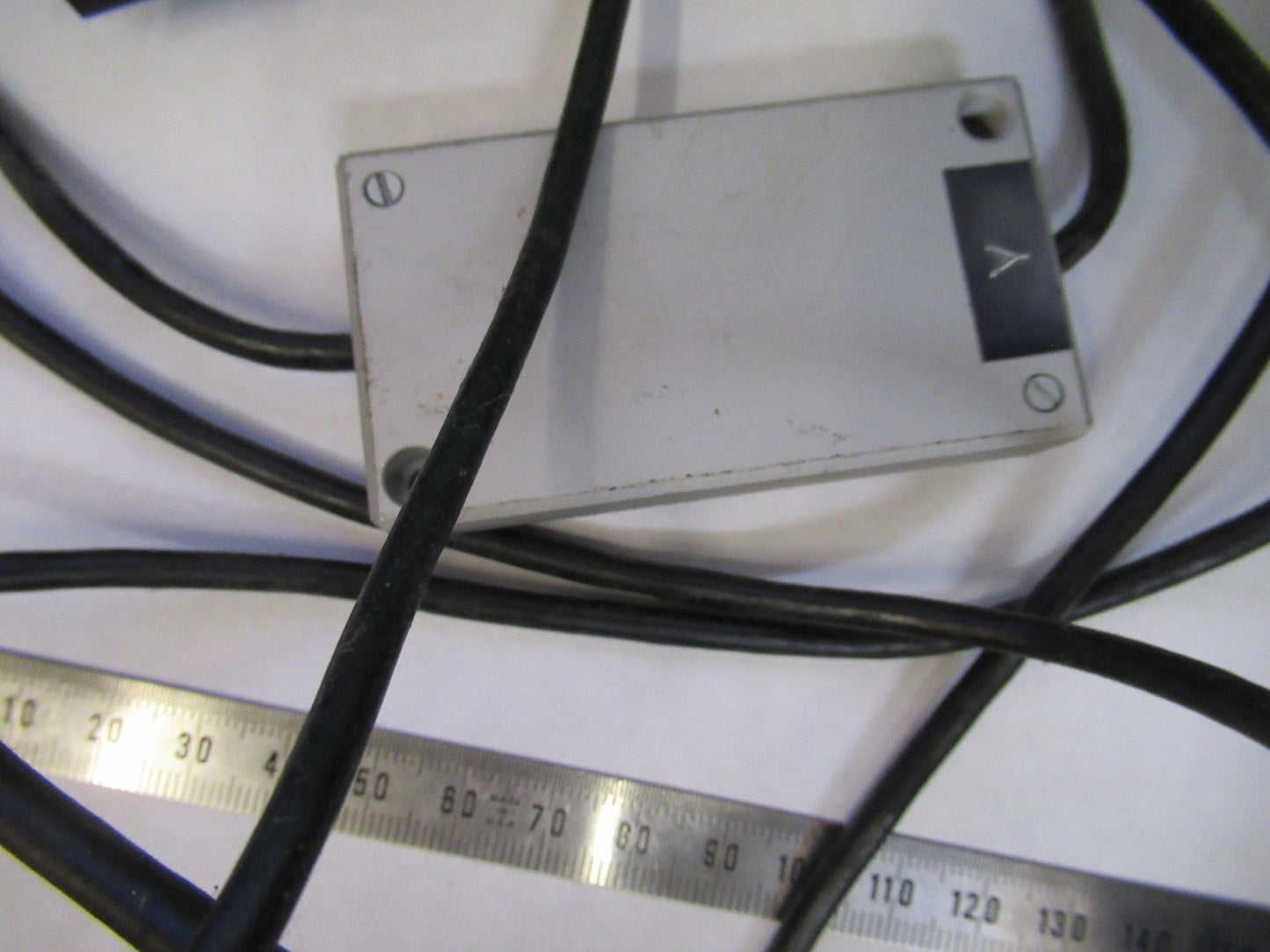 RSF GERMANY POSITIONING SENSOR STAGE MICROSCOPE PART AS PICTURED V8-B-35