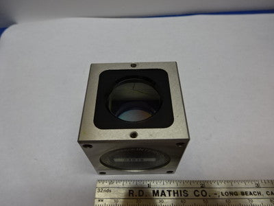 HP 10706A CUBE BEAM SPLITTER INTERFEROMETER OPTICAL LASER OPTICS AS IS &83-43