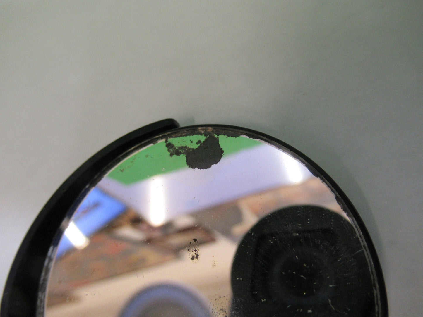 ANTIQUE BAUSCH LOMB MIRROR ASSEMBLY OPTICS MICROSCOPE PART AS PICTURED T4-B-03