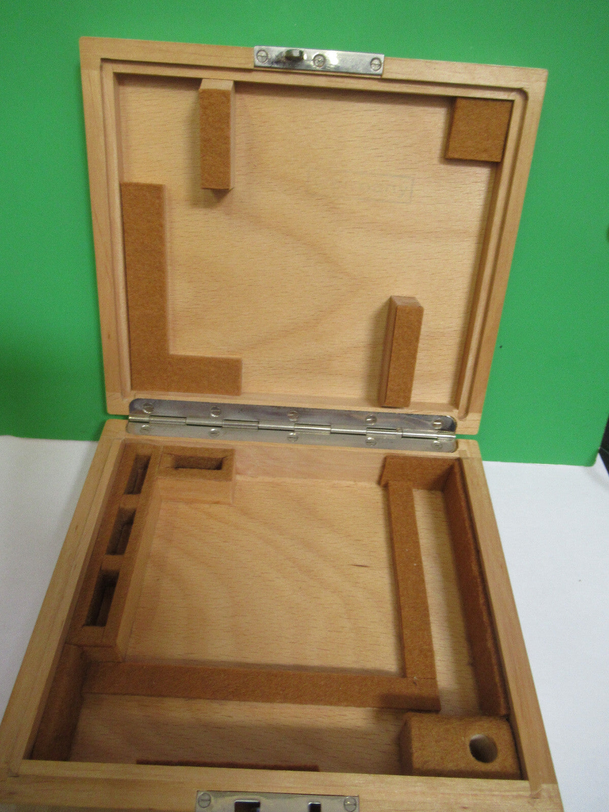 Antique Empty Wood Box Ernst Leitz Germany Microscope Part