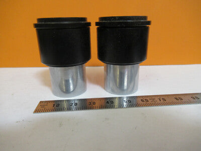 Pair Olympus Japan Eyepiece Ocular WF10X Microscope Part