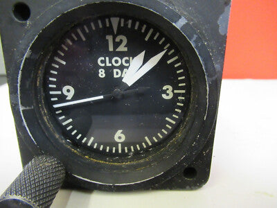 BELL 206 INDICATOR CLOCK AIRCRAFT 206-070-275-5 PART AS PICTURED &C1-A-10