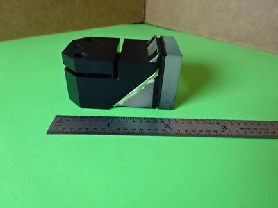 MICROSCOPE PART REICHERT LEICA POLYLITE PRISM OPTICAL HEAD OPTICS AS IS #L5-B-03