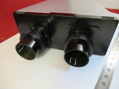 LEITZ WETZLAR GERMANY BINOCULAR HEAD OPTICS MICROSCOPE PART AS PICTURED &8-A-40