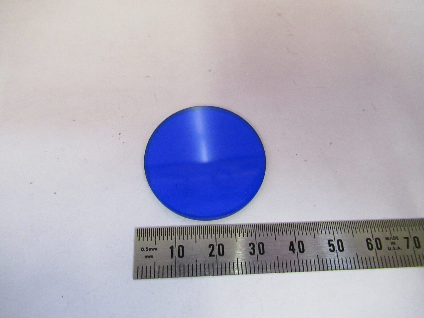 Nikon Japan Blue Glass Filter Lens Microscope Part