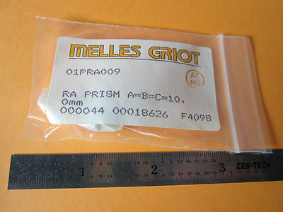 OPTISCHES MELLES-GRIOT-PRISMA 10 mm LASEROPTIK BIN#D7