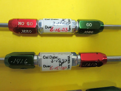 Lot 3 Ea Metrology Inspection Go No-go Standards