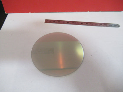 OPTICAL FLAT ROUND WEIRD GLASS TRANSLUCENT OPTICS S4-B-65