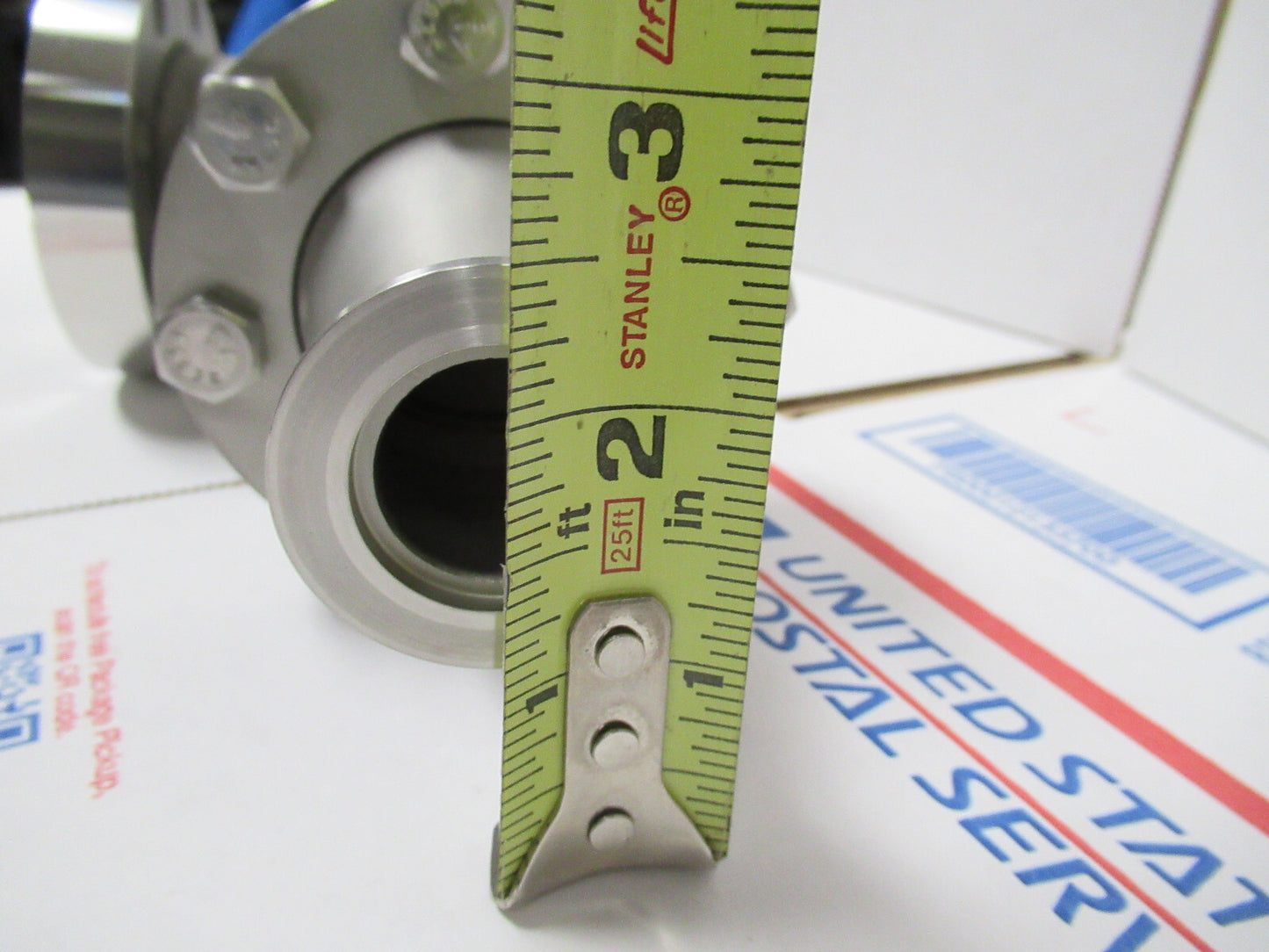 MDC HIGH VACUUM LARGE CF ELBOW ADAPTER HEAVY STAINLESS STEEL AS PIC X6-FT-97