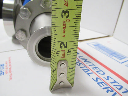 MDC HIGH VACUUM LARGE CF ELBOW ADAPTER HEAVY STAINLESS STEEL AS PIC X6-FT-97