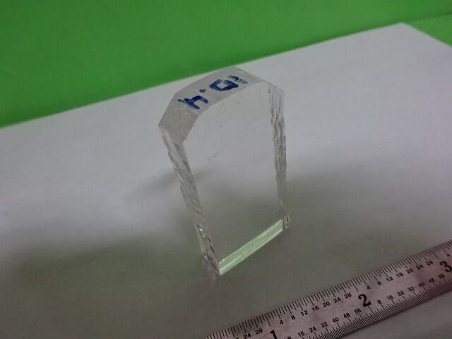 SYNTHETIC QUARTZ CRYSTAL Q FACTOR SLAB GROWTH FREQUENCY CONTROL AS IS #AS-96