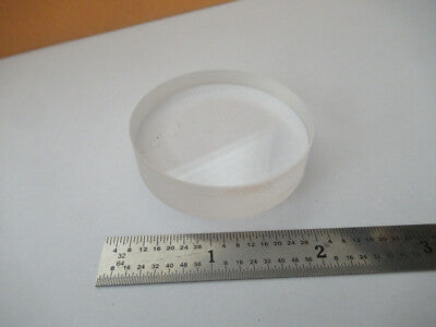OPTICAL FLAT FUSED SILICA 2" DIAMETER LASER OPTICS AS PICTURED &F5-A-05