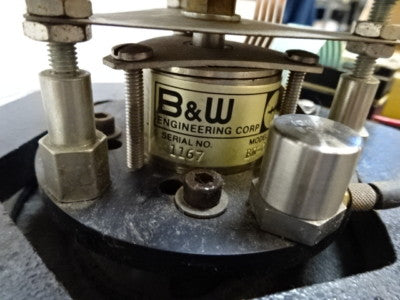 VTS B&W PIND VIBRATION SHAKER for ACCELEROMETER TEST + SENSOR ON IT #LOB