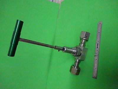 NUPRO VACUUM VALVE STAINLESS STEEL SS-88W-19V AS IS BIN#3K-FT-13
