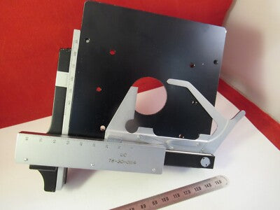 Ernst Leitz Germany Hm-lux Stage Table Microscope Parts Optics