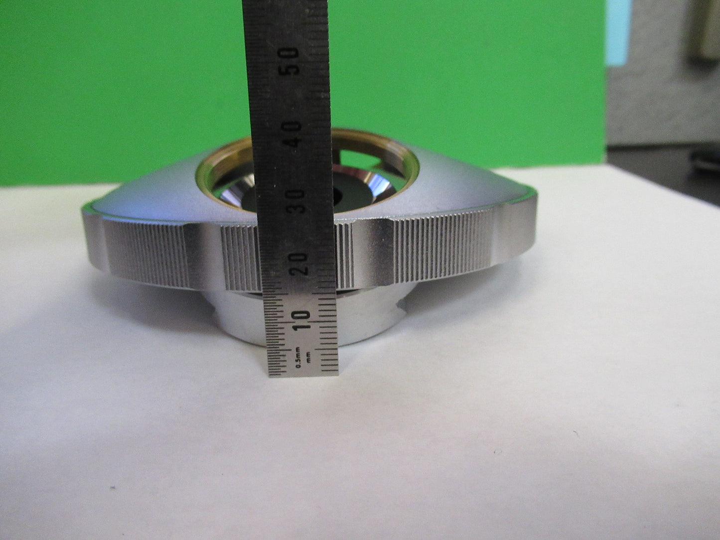 MITUTOYO ULTRAPLAN 378-013 nosepiece quad 38mm MICROSCOPE PART U8-B-07