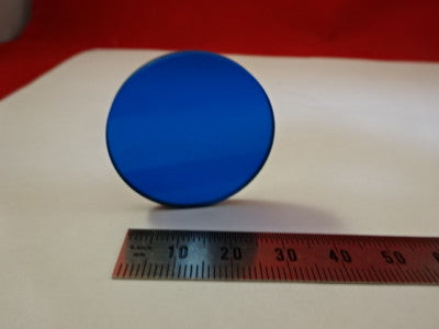 Wild Swiss M20 Glass Blue Filter Lens Microscope Part Optics