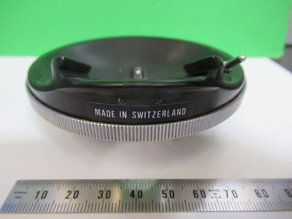 WILD HEERBRUGG SWISS M20 SEXTUPLE NOSEPIECE MICROSCOPE PART AS PICTURED S8-A-82
