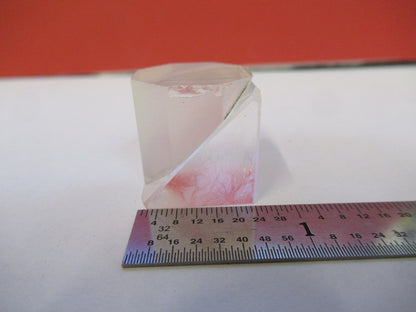 OPTICAL GLASS PRISM ASSEMBLY OPTICS AS PICTURED &3-FT-X50