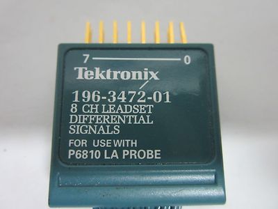 TEKTRONIX CABLE 196-3472-01 DIFFERENTIAL SIGNALS BIN#G8-18