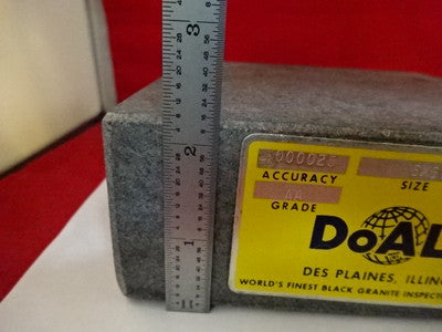 METROLOGY INSPECTION DoALL GRANITE FLATNESS TABLE AS IS #51-A-01