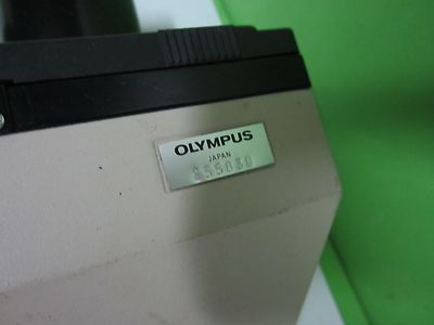 MICROSCOPE PART OLYMPUS JAPAN BINOCULAR HEAD OPTICS AS IS BIN#64-15