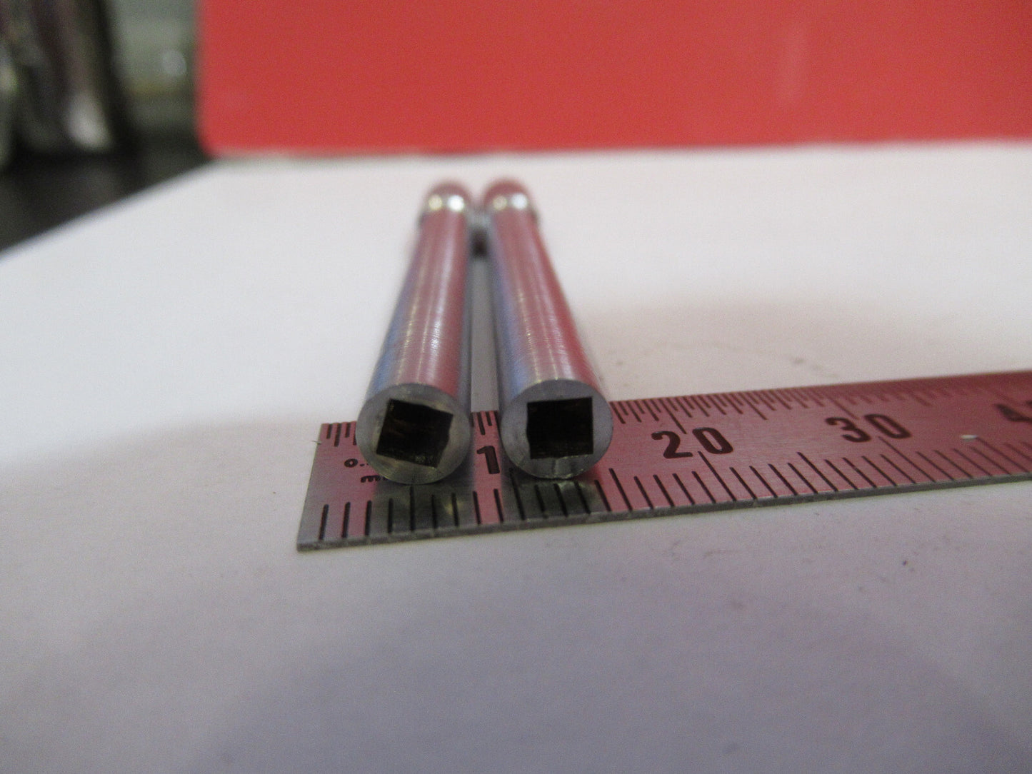 TIYODA JAPAN  PAIR SPECIAL SCREWS MICROSCOPE PART AS PICTURED F8-A-88