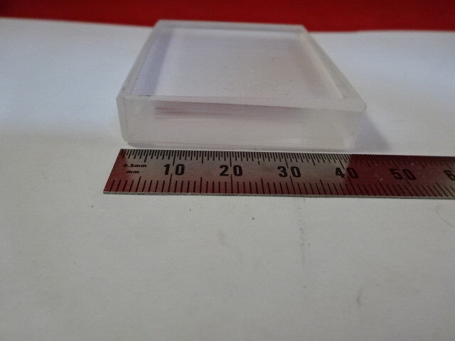 SLAB POLISHED SYNTHETIC QUARTZ SINGLE CRYSTAL HIGH PRESSURE SEED INSIDE &5-DT-D