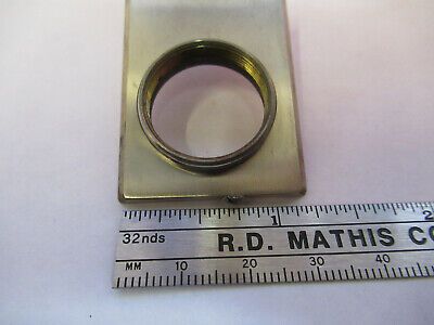 ANTIQUE BAUSCH LOMB PETROGRAPH OBJECTIVE HOLDER MICROSCOPE AS PICTURED &8Z-A-159