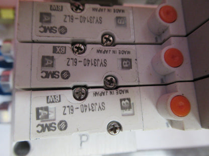 SMC JAPAN SYJ3140-6LZ PNEUMATICS CONTROL AS REMOVED  AS PICTURED  T9-A-52